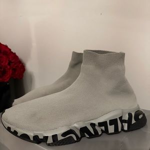 Men’s Balenciaga Speed LT Graffiti Grey